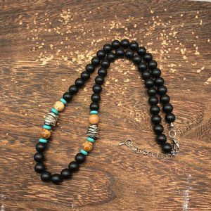 Stylish Beaded Men's Necklace